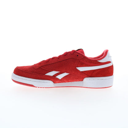 Reebok Club C Revenge Sonic 3 Knuckles Mens Red Lifestyle Sneakers Shoes
