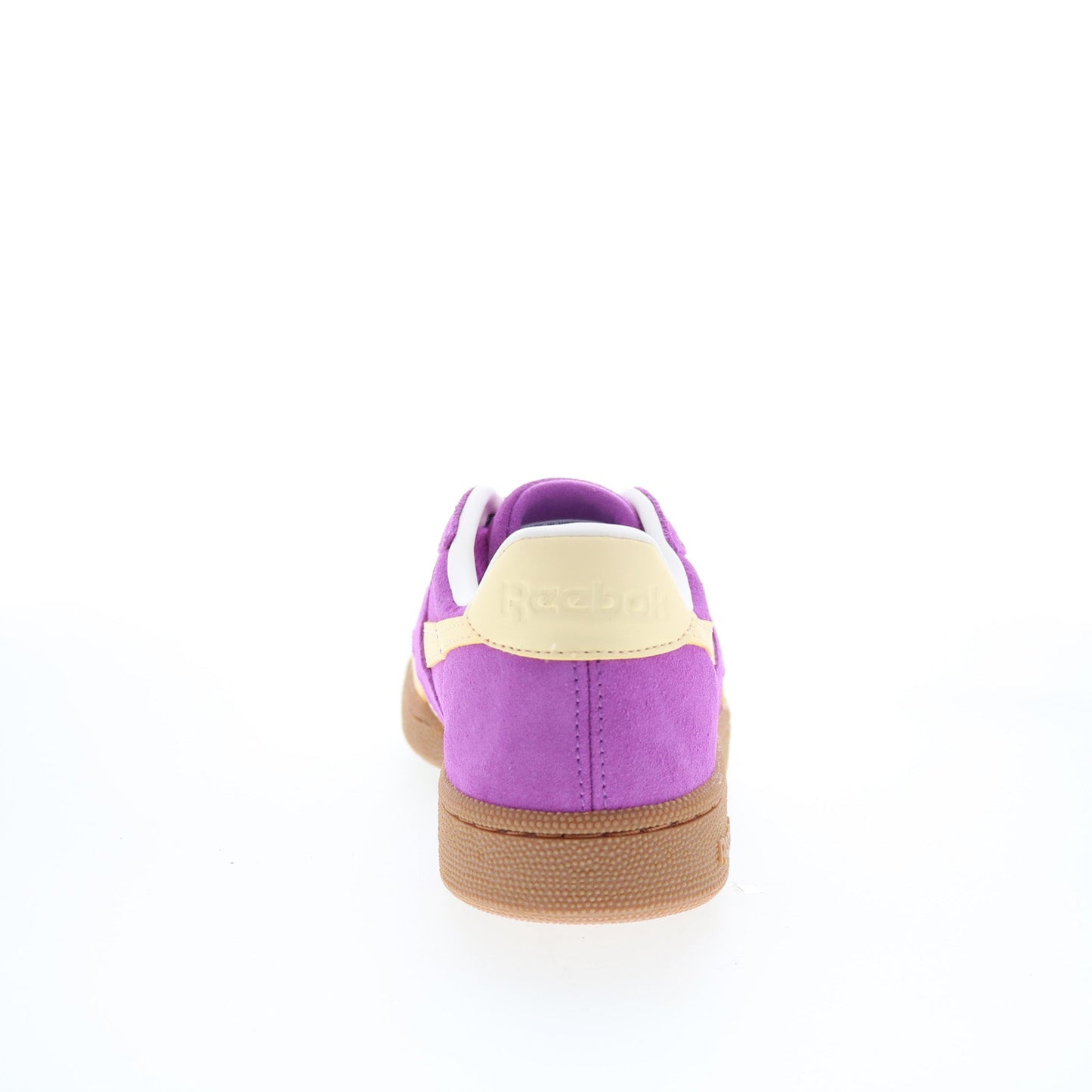 Reebok Club C Grounds UK Womens Purple Suede Lifestyle Sneakers Shoes