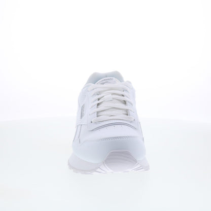Reebok Glide Wide 4E Mens White Extra Wide 4E Lifestyle Sneakers Shoes