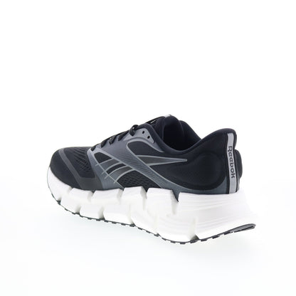 Reebok Floatzig 2 Mens Black Canvas Lace Up Athletic Running Shoes
