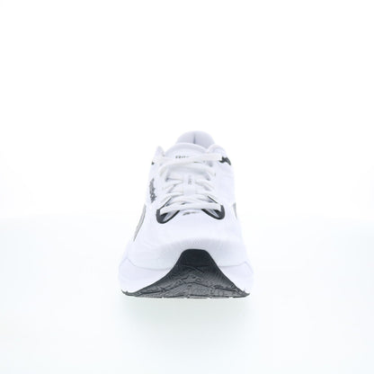 Reebok Zignition Mens White Canvas Lace Up Athletic Running Shoes