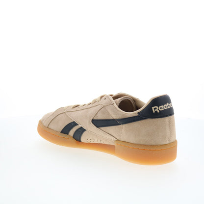 Reebok Club C Grounds UK Mens Brown Suede Lace Up Lifestyle Sneakers Shoes