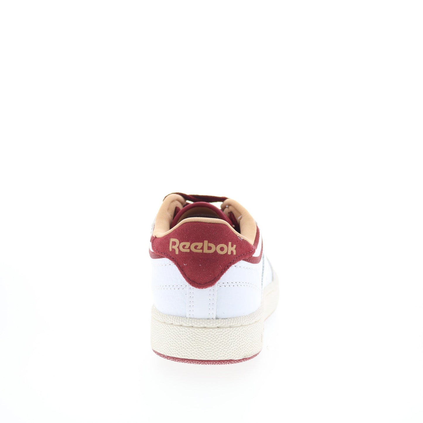 Reebok Club C 85 Mens White Leather Lace Up Lifestyle Sneakers Shoes