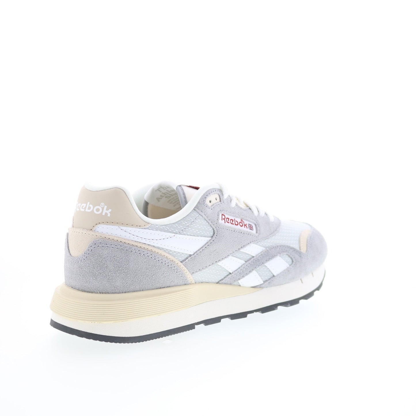 Reebok Classic Nylon 89 Mens Gray Suede Lace Up Lifestyle Sneakers Shoes