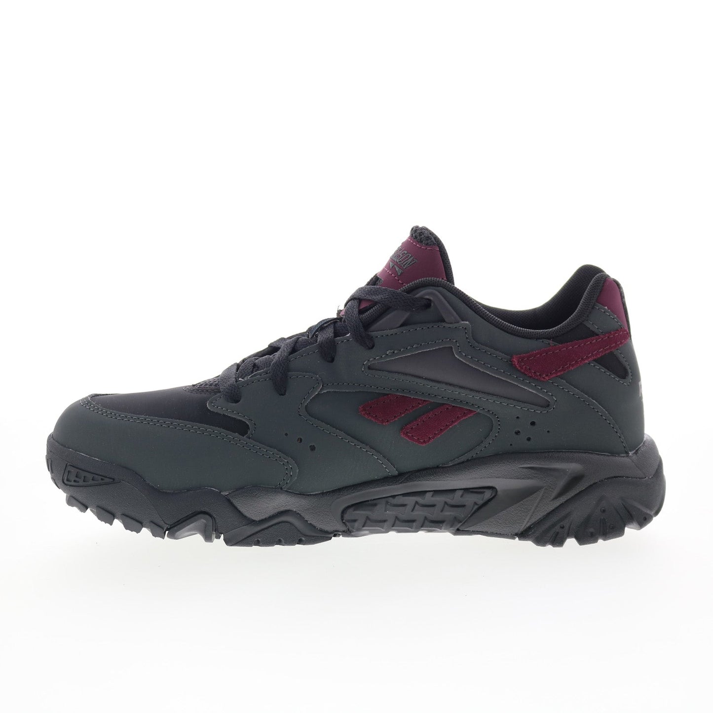 Reebok Preseason 94 Low Mens Gray Leather Lace Up Lifestyle Sneakers Shoes