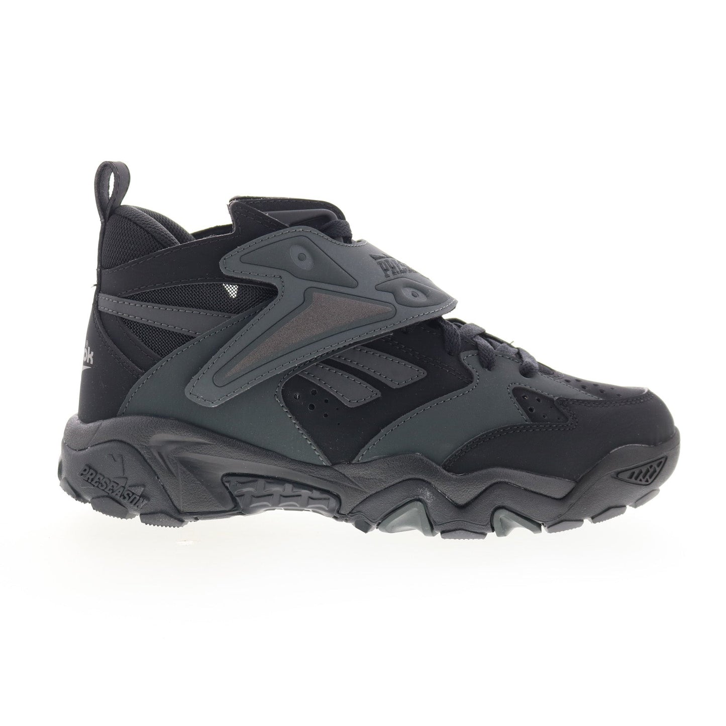Reebok Preseason 94 Mens Black Synthetic Lace Up Lifestyle Sneakers Shoes