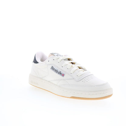 Reebok Club C 85 Vintage Mens White Leather Lifestyle Sneakers Shoes