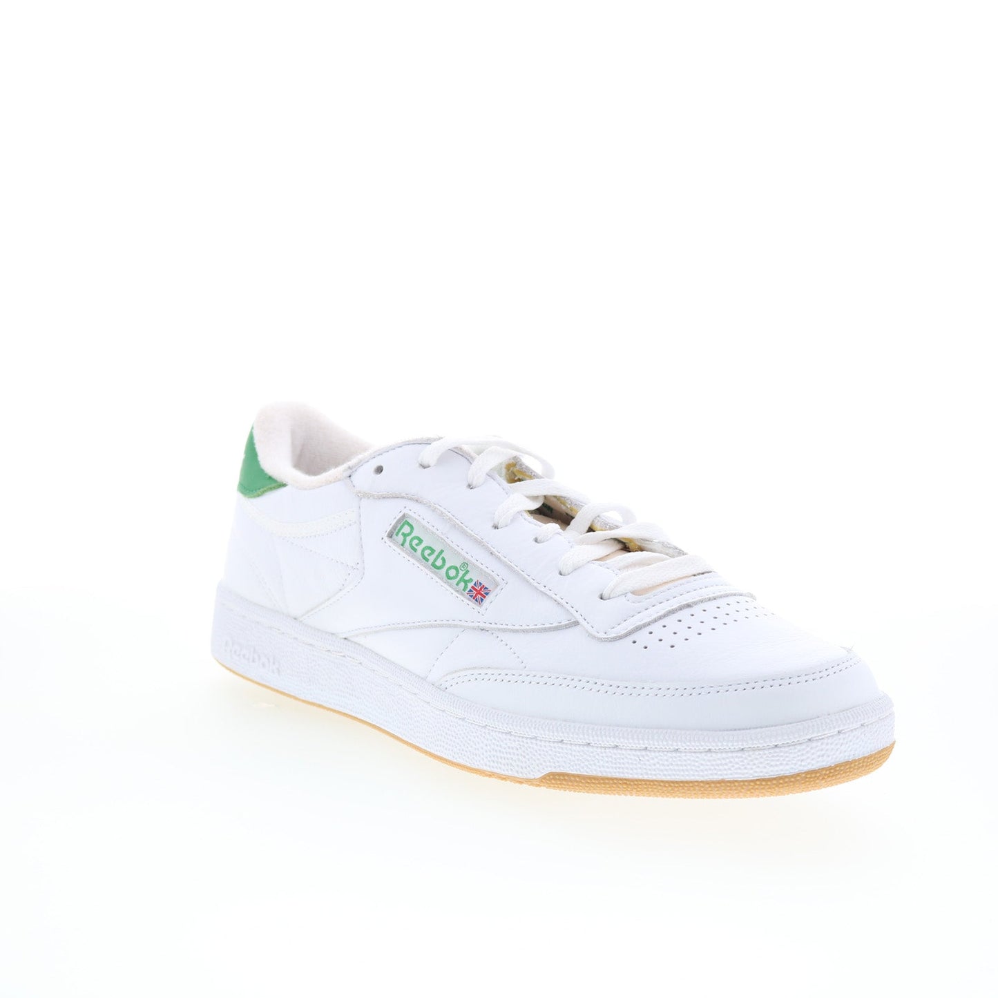 Reebok Club C 85 Vintage Mens White Leather Lifestyle Sneakers Shoes