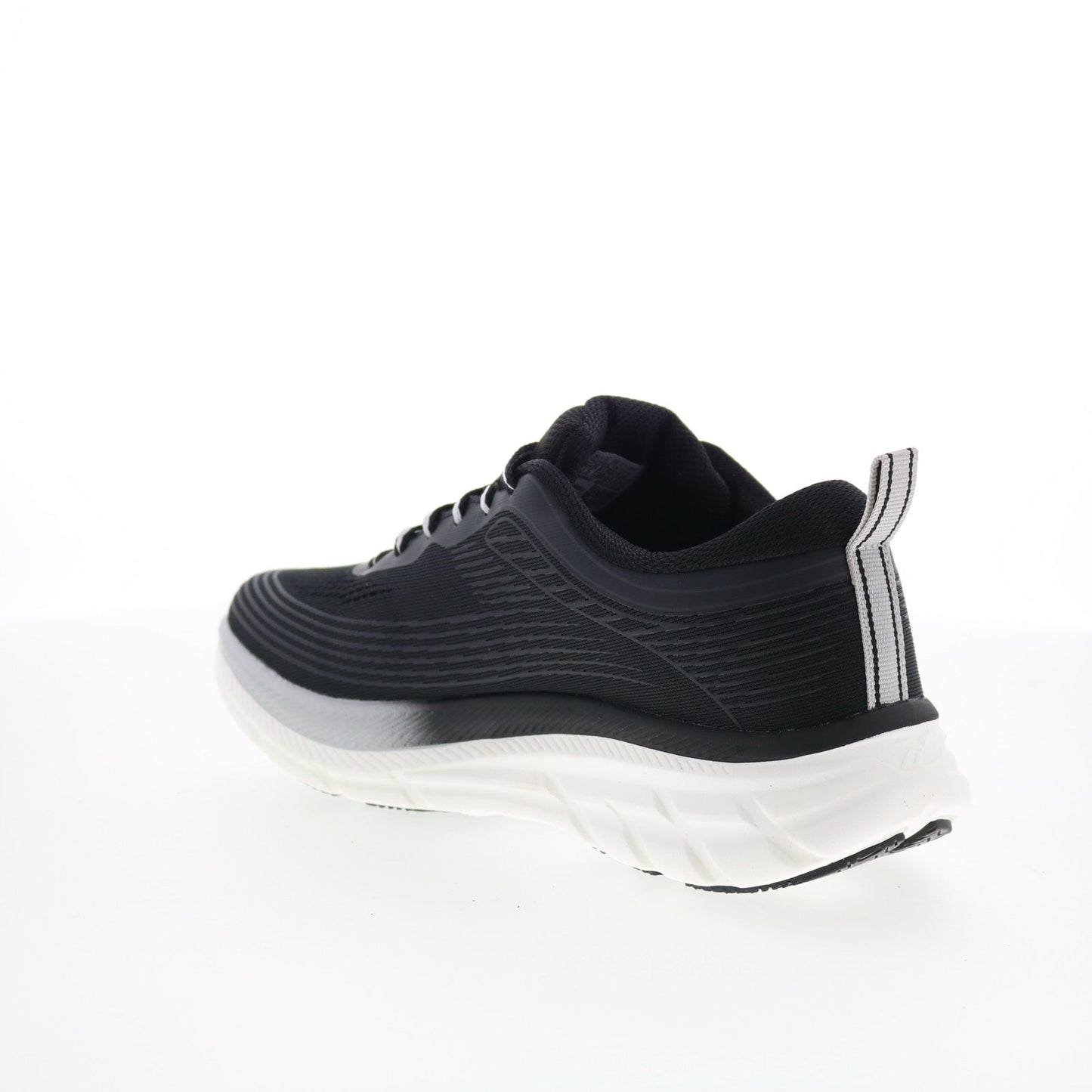 Reebok Road Strider Womens Black Canvas Lace Up Lifestyle Sneakers Shoes