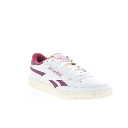 Reebok Club C Revenge Vintage Mens White Leather Lifestyle Sneakers Shoes