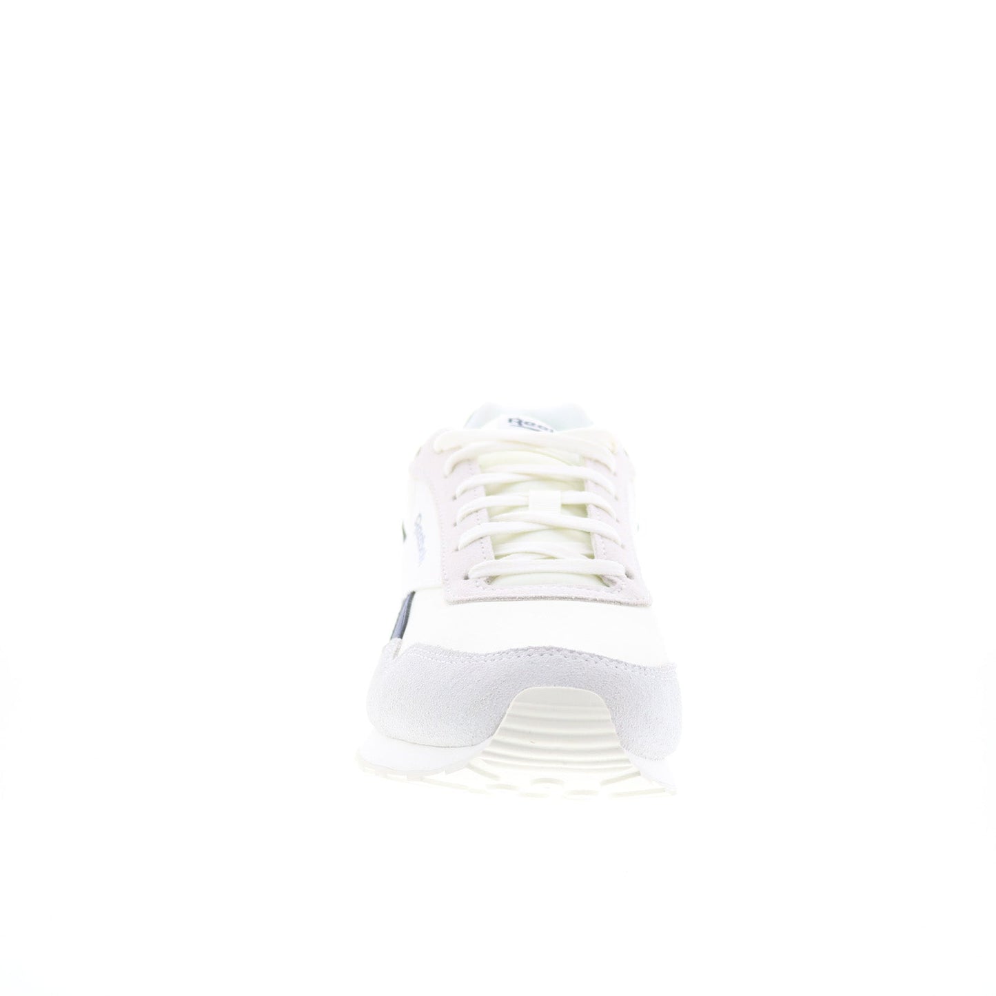 Reebok Glide Low Mens White Suede Lace Up Lifestyle Sneakers Shoes