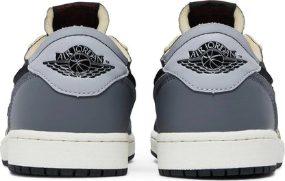 Nike Mens Air Jordan 1 Retro Low OG EX Sneakers - 'Dark Smoke Grey'