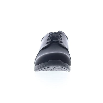 Drew Clover 10300-99 Womens Black Wide Leather Lifestyle Sneakers Shoes