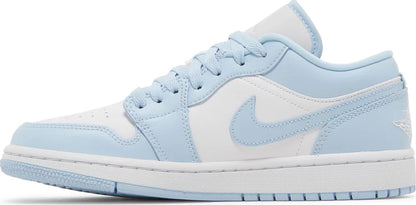 Nike Womens Air Jordan 1 Low Sneakers - 'Ice Blue'