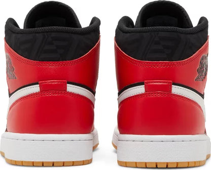 Nike Mens Air Jordan 1 Mid SE Sneakers - 'Christmas'