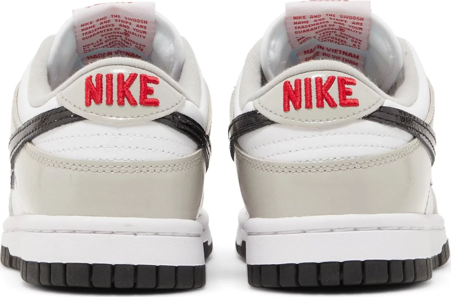 Nike Womens Dunk Low Sneakers - 'Light Iron Ore Black'
