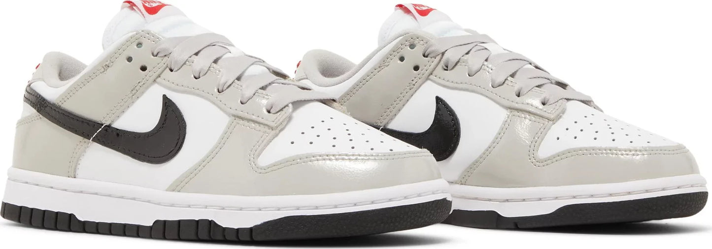 Nike Womens Dunk Low Sneakers - 'Light Iron Ore Black'
