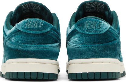 Nike Womens Dunk Low Sneakers - 'Green Velvet'