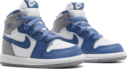 Nike Toddlers Air Jordan 1 Retro High OG Sneakers - 'True Blue'