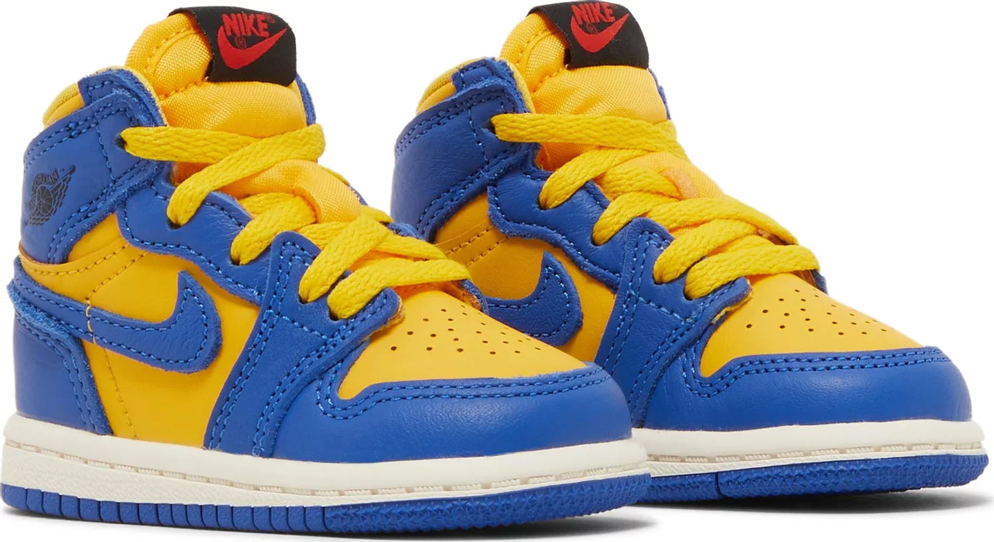 Nike Toddlers Air Jordan 1 Retro High OG Sneakers - 'Reverse Laney'