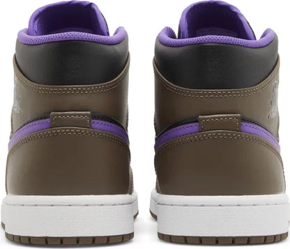 Nike Mens Air Jordan 1 Mid Sneakers - 'Palomino'