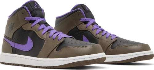 Nike Mens Air Jordan 1 Mid Sneakers - 'Palomino'