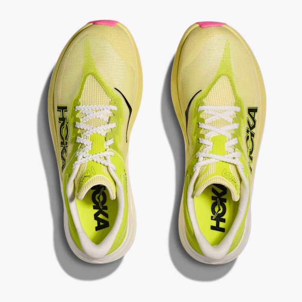 Rocket X 3 :Sunlight | Neon Hoka Citrus