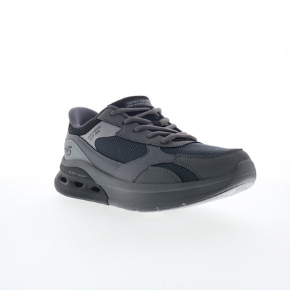 Skechers Bobs Arc Waves 2.0 118342-BKMT Mens Black Lifestyle Sneakers Shoes