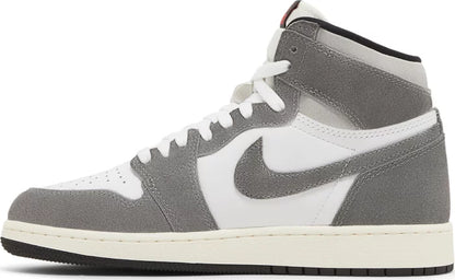 Nike Grade School Womens Air Jordan 1 Retro High OG Sneakers - 'Washed Black'
