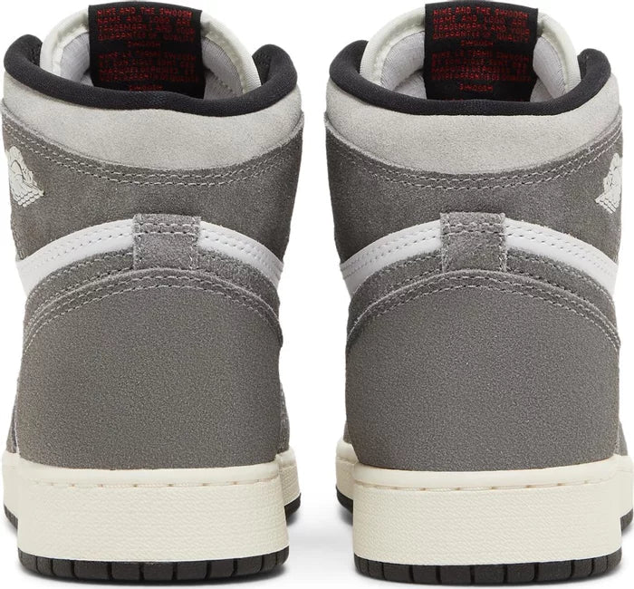 Nike Grade School Womens Air Jordan 1 Retro High OG Sneakers - 'Washed Black'