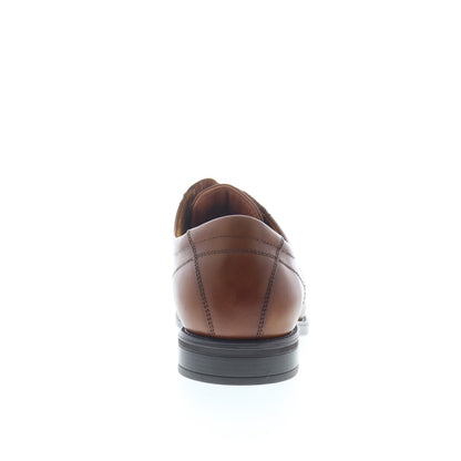Florsheim Midtown Cap Toe Oxford Mens Brown Extra Wide 3E Oxfords Shoes