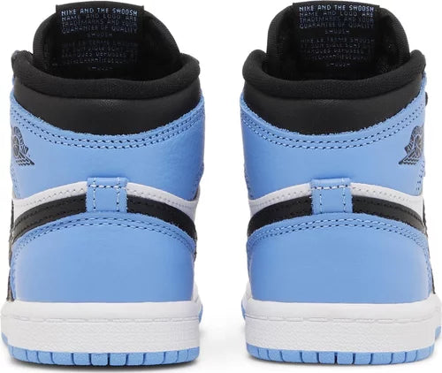 Nike Toddlers Air Jordan 1 Retro High OG Sneakers - 'UNC Toe'