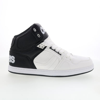Osiris NYC 83 CLK 1343 1985 Mens White Skate Inspired Sneakers Shoes