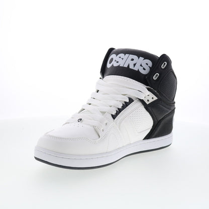 Osiris NYC 83 CLK 1343 1985 Mens White Skate Inspired Sneakers Shoes