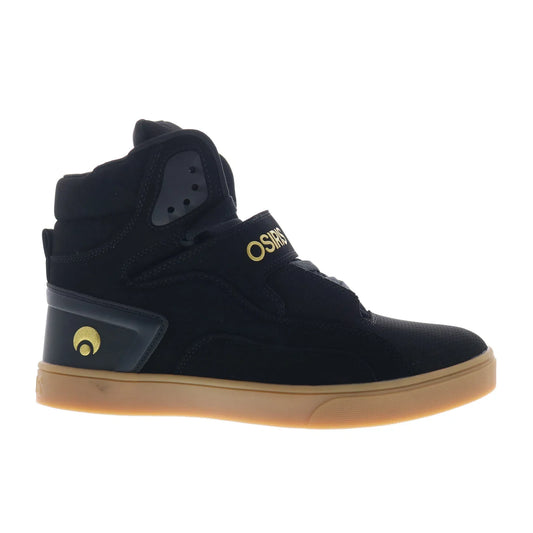 Osiris Rize Ultra 1372 2945 Mens Black Skate Inspired Sneakers Shoes
