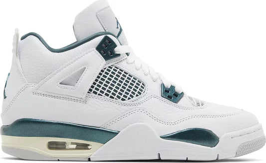 Nike Grade School Womens Air Jordan 4 Retro Sneakers - 'Oxidized Green'