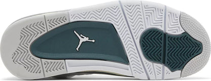 Nike Grade School Womens Air Jordan 4 Retro Sneakers - 'Oxidized Green'