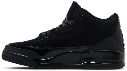 Nike Mens Air Jordan 3 Retro 'Black Cat' 2025