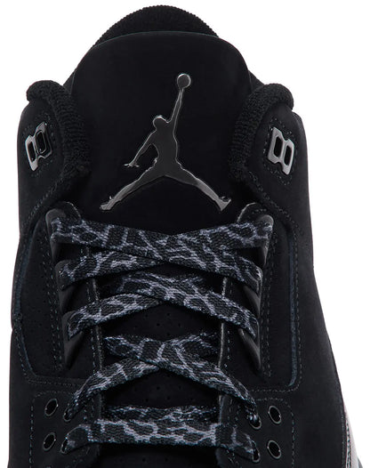 Nike Mens Air Jordan 3 Retro 'Black Cat' 2025