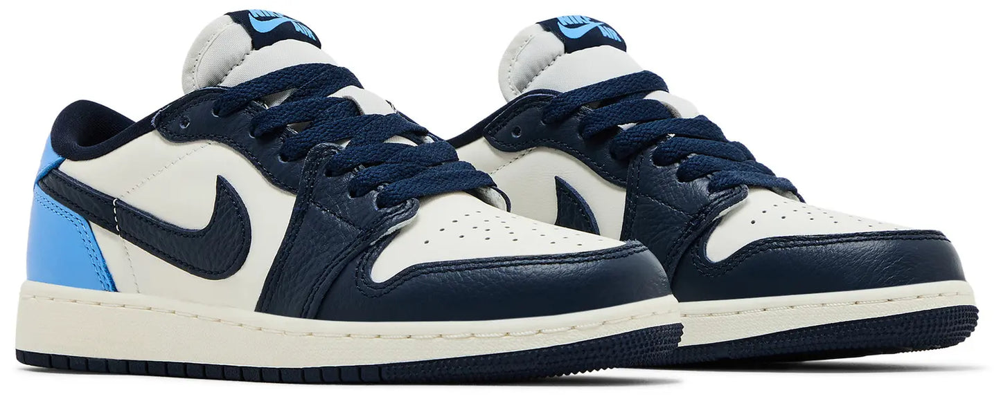Air Jordan 1 Retro Low OG GS 'Obsidian UNC'