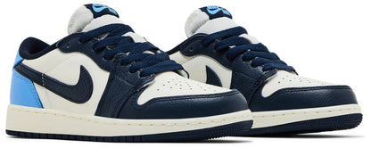 Air Jordan 1 Retro Low OG GS 'Obsidian UNC'