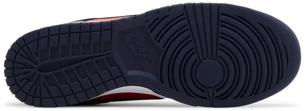 Nike Mens Dunk Low Sneakers - 'Red Obsidian Blue Co.Jp'