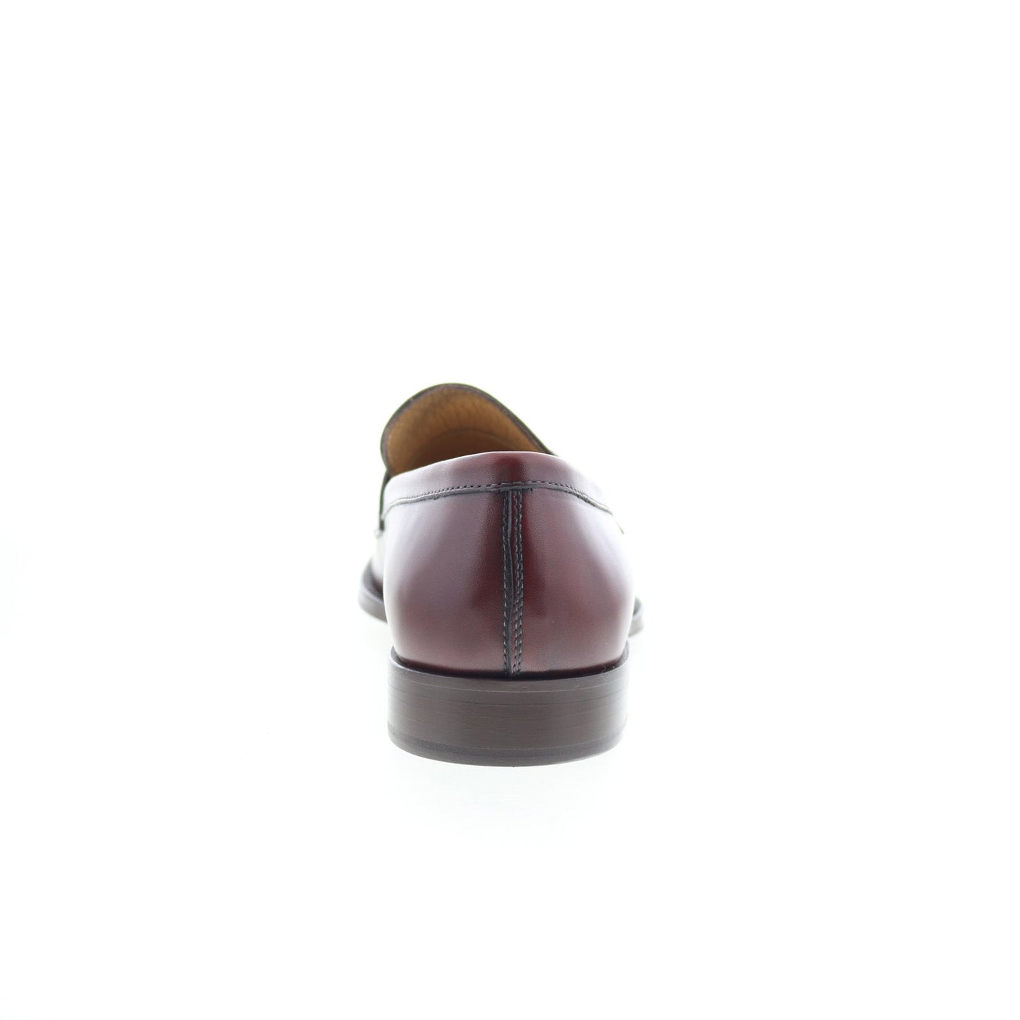 Zelli Italia Roma Calfskin Mens Burgundy Loafers & Slip Ons Penny Shoes