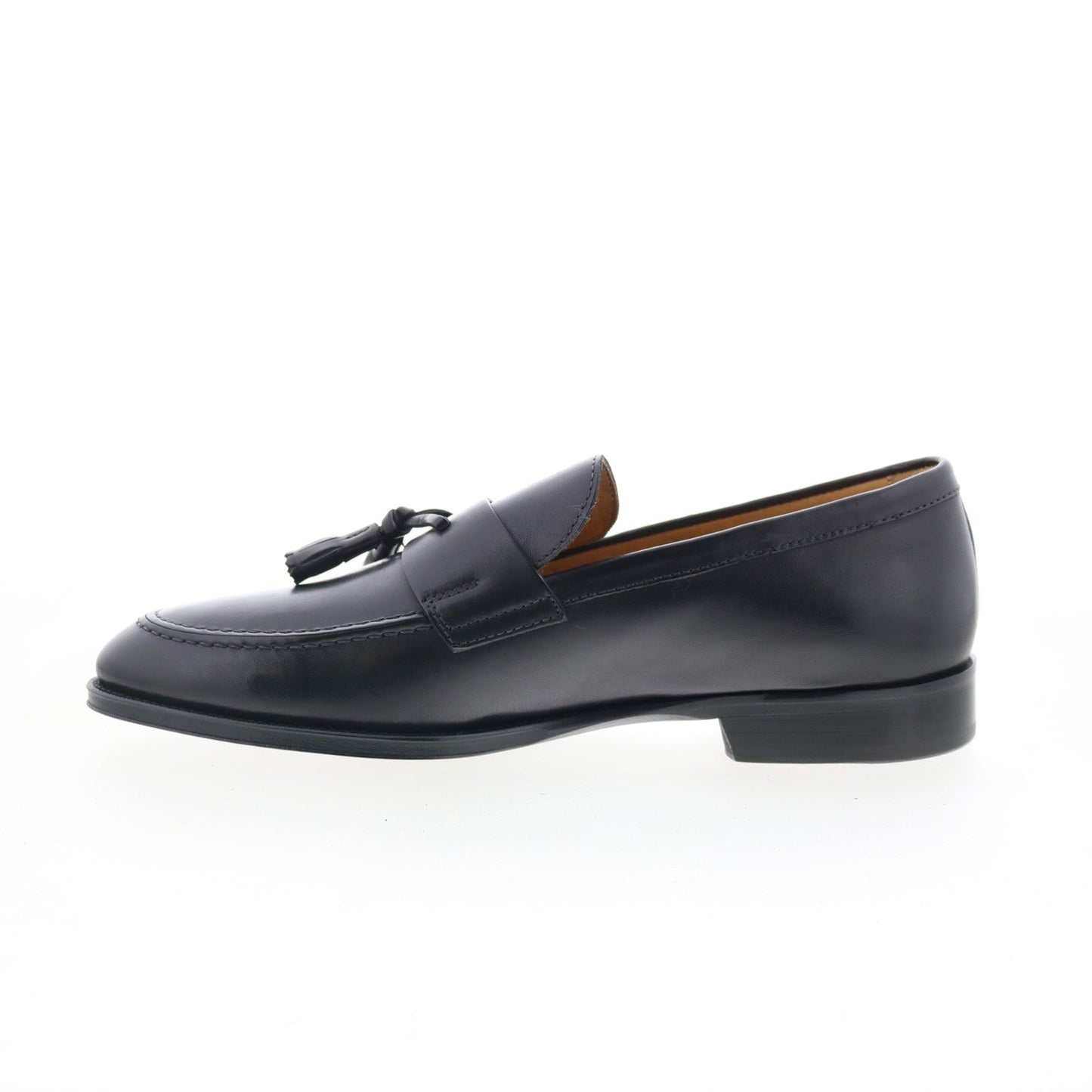 Zelli Italia Como Calfskin Mens Black Loafers & Slip Ons Casual Shoes