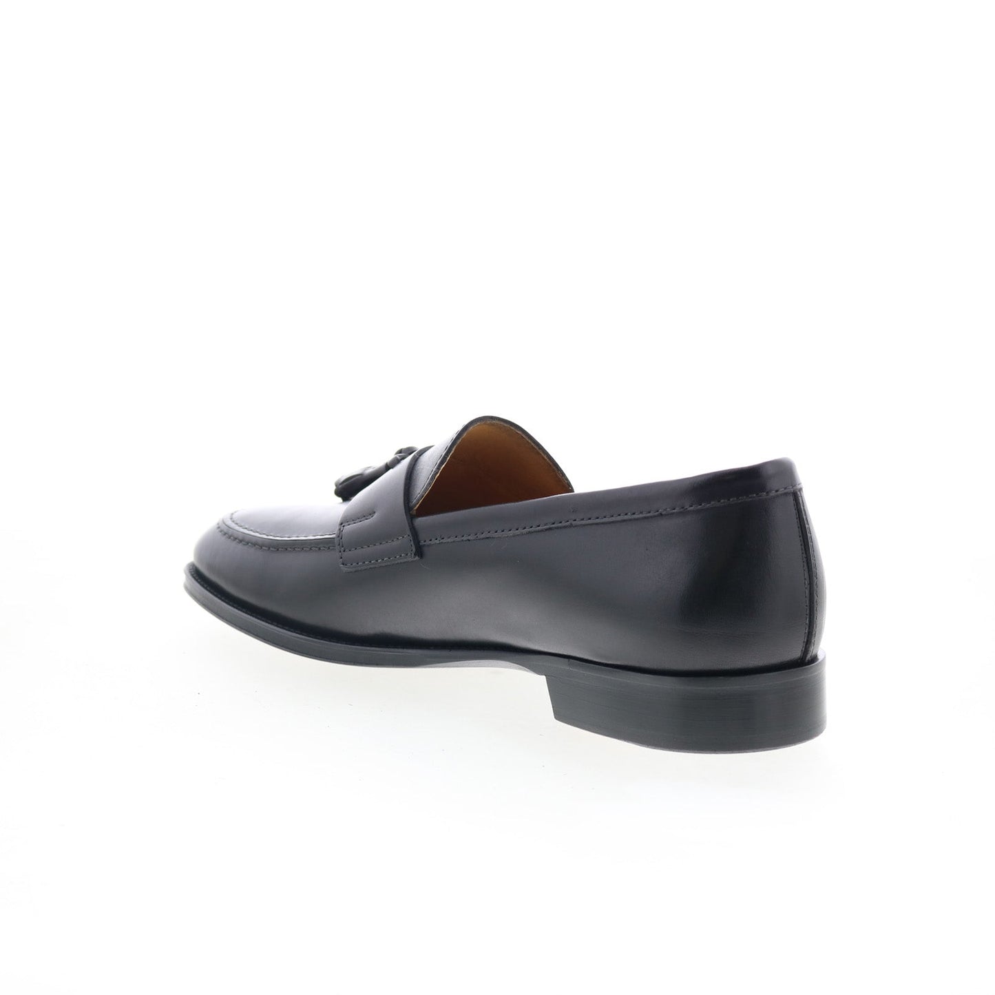 Zelli Italia Como Calfskin Mens Black Loafers & Slip Ons Casual Shoes
