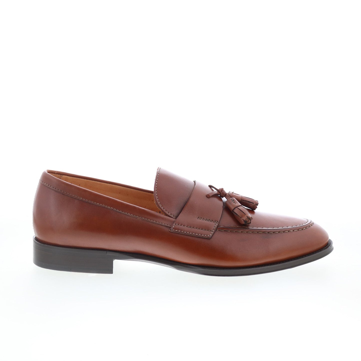 Zelli Italia Como Calfskin Mens Brown Loafers & Slip Ons Casual Shoes