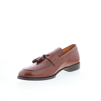 Zelli Italia Como Calfskin Mens Brown Loafers & Slip Ons Casual Shoes