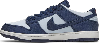 Nike Mens Dunk Low Pro SB Sneakers - 'Binary Blue'