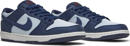 Nike Mens Dunk Low Pro SB Sneakers - 'Binary Blue'