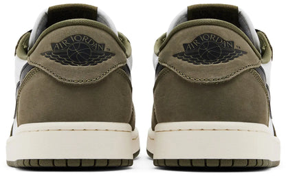 Nike Mens Air Jordan 1 Retro Low OG 'Medium Olive'